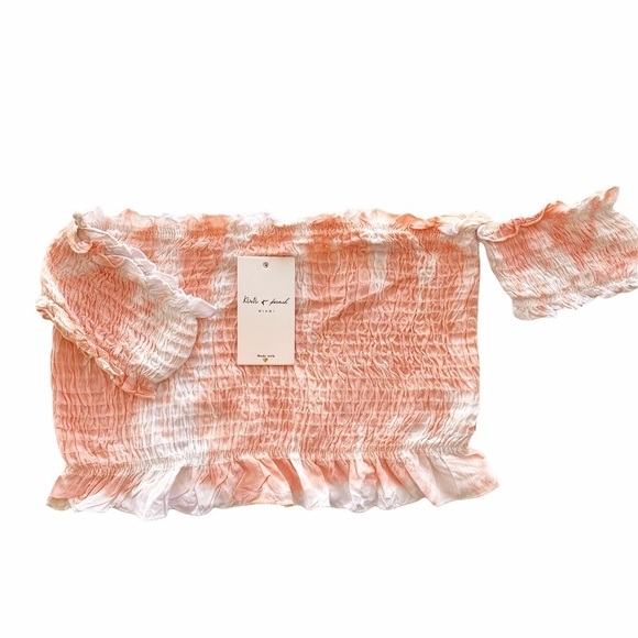 KIWI & PUNCH Bikini Top Swim Cover Up/Bandeau NWT - Picture 3 of 6